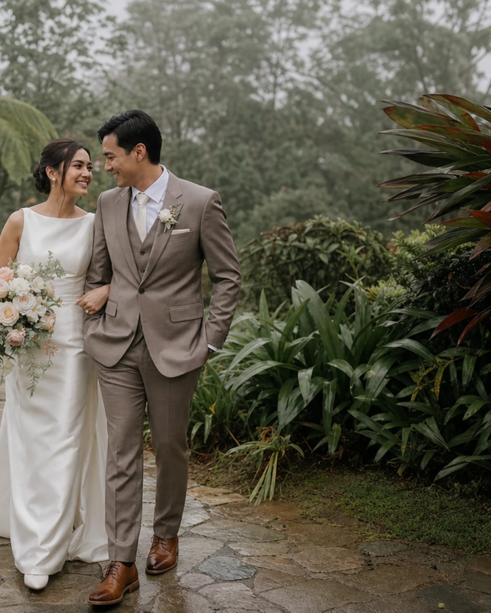 Amara and Diego, editorial wedding photograph 3
